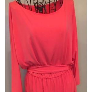Victoria's Secret Dress Dress Tie Waist Leg Slit